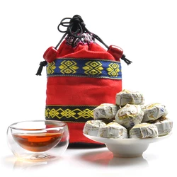 

20pcs Chinese Osmanthus style pu er tea royal  flavor shu china milk oolong blooming puer tea food perfumes  mulberry-leaves-tea