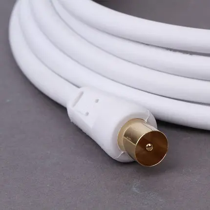 Choseal 30 юбилей QS7104/QS7105 90 градусов штекер к F Тип ТВ спутниковая антенна кабель RCA