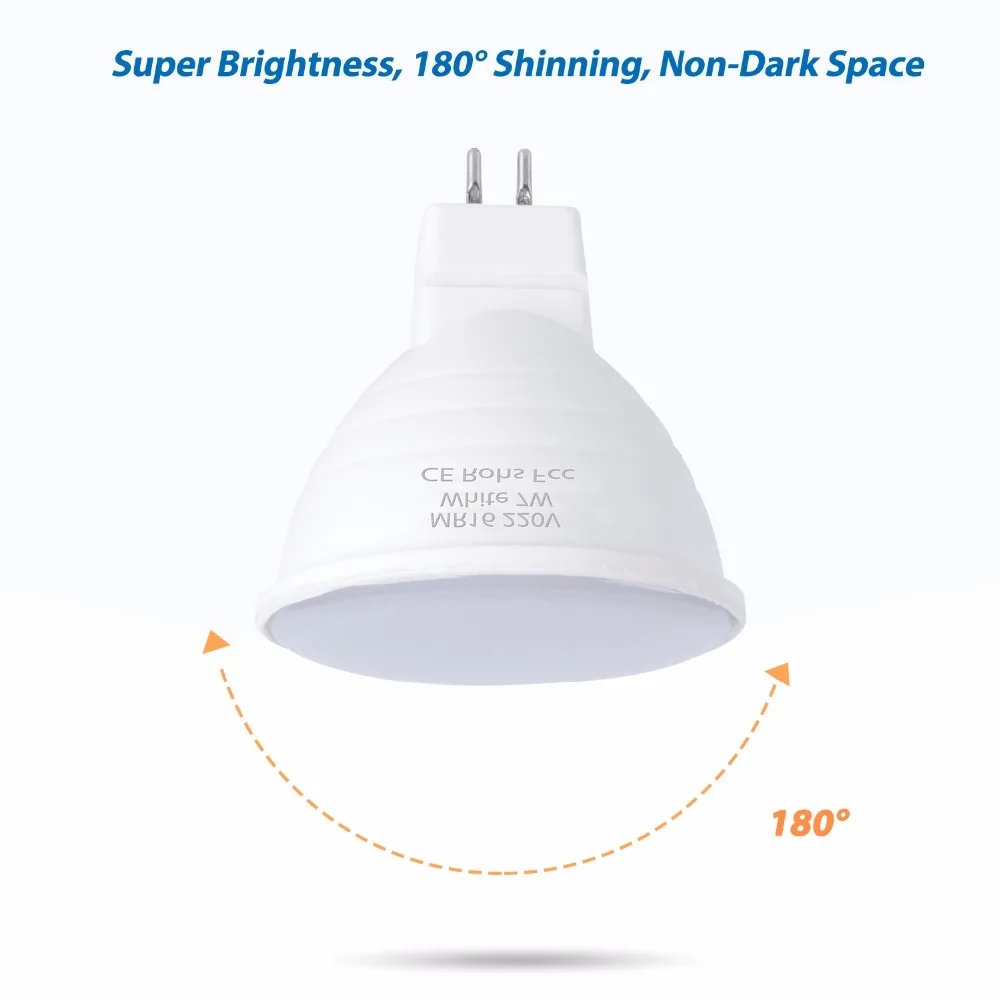 

LED Bulb GU10 Spotlight LED Corn Light GU5.3 MR16 Spot Light Bulb 5W 7W Lampada LED Lamp gu 10 220V Energy Saving Lighting 2835