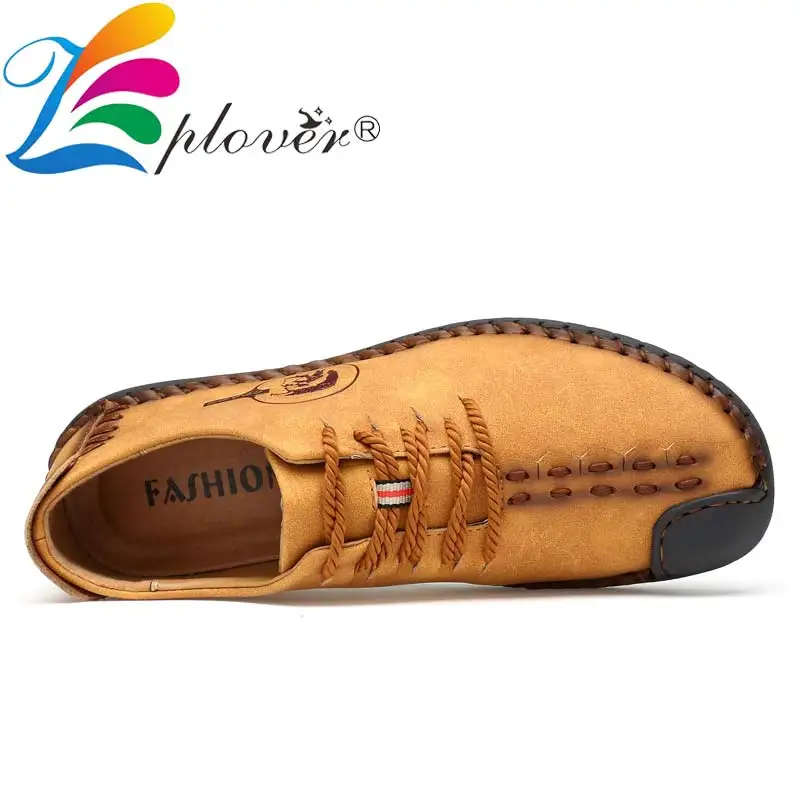 2019 Classic Men Casual Shoes Men Loafers Split Leather Shoes Men Flats Handmade Lace-up Hot Sale Moccasins Shoes Big Size 2019 Classic Men Casual Shoes Men Loafers Split Leather Shoes Men Flats Handmade Lace-up Hot Sale Moccasins Shoes Big Size
