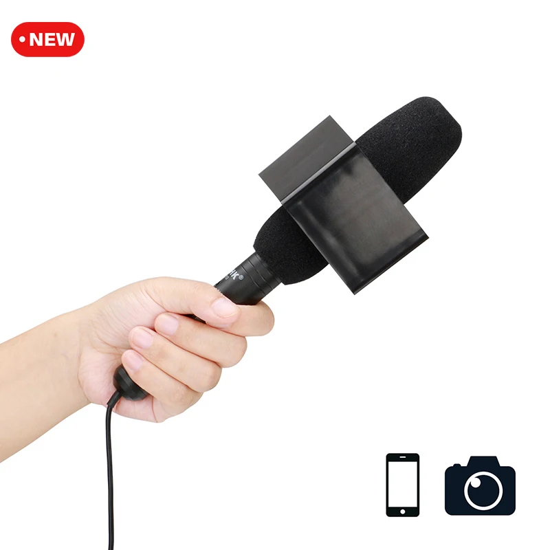Ulanzi Professional Handheld Shotgun Interview Microphone Video Mic For iPhone Smartphone