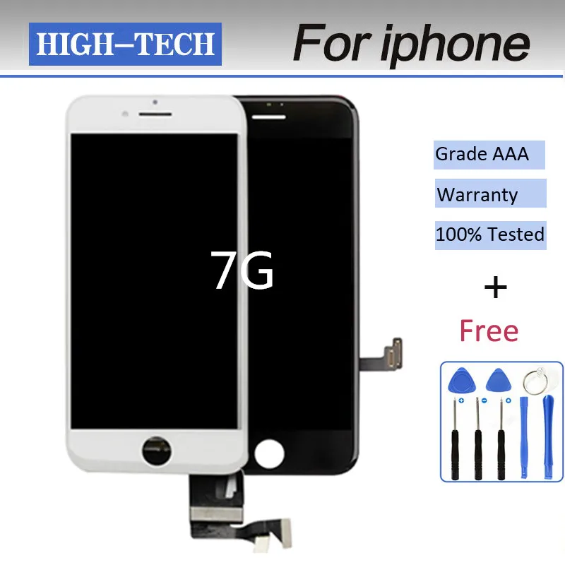 

100% Test new LCD Screen For iPhone 7 7plus Assembly Digitizer Replacement LCD Touch Screen For iPhone 7 6 S Plus display