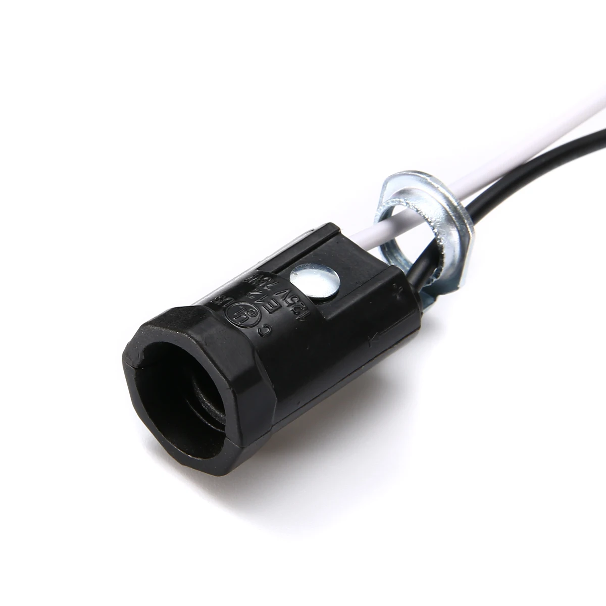 5Pcs E12 Lamp Holder Converter Adapter Candelabra Base Light Sockets Keyless 6'' Wire Leads For LED Bulbs Accessories