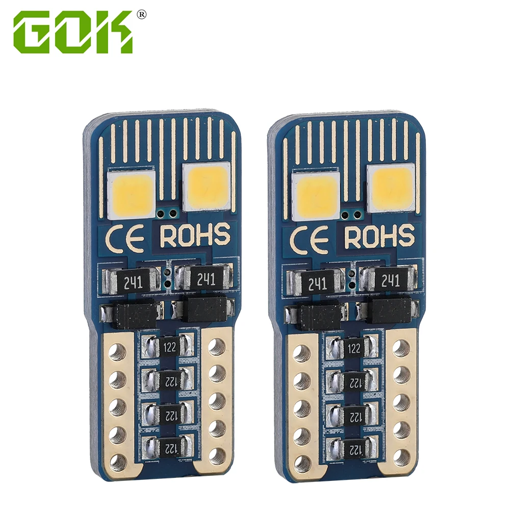 2019 New Super Bright 10pcs T10 LED 4smd 3030 led W5W Car light t10 CANBUS No Error Clearance Lights auto Reading Lamp 12v | Автомобили и
