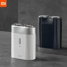 Новейшая Xiaomi Mijia Мужская электрическая бритва для влажного/сухого бритья перезаряжаемая мини-бритва для тела IPX7 Водонепроницаемая немецкая техническая Moto xiomi