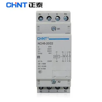 

CHINT NCH8-20/22 20A 400V 2NO 2NC Din rail Household AC Contactor