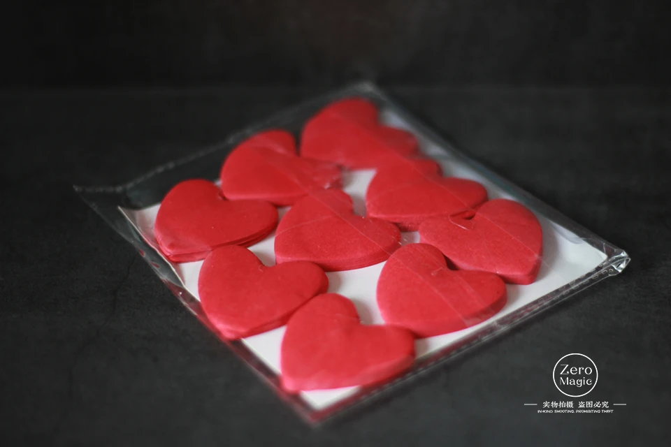 

Snow Storm Paper Heart And Star Shape Stage Magic Tricks Props Toys Email Video To You,props,gimmicks