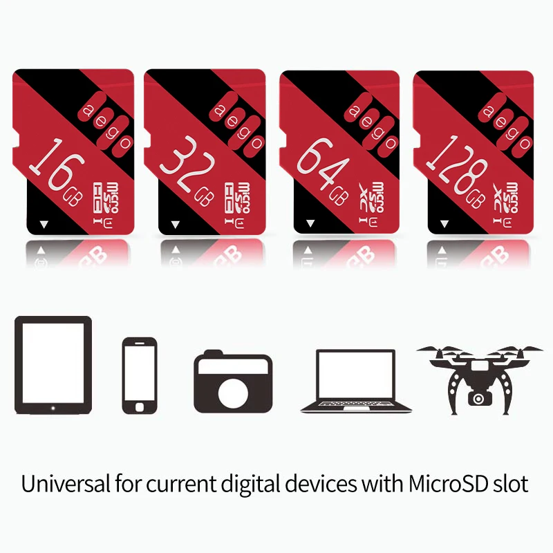 AEGO Оригинальный Micro SD 32 ГБ 600X Class10 UHS 1 Карта Памяти 8 ГБ/16 TF Для Мобильного Телефона