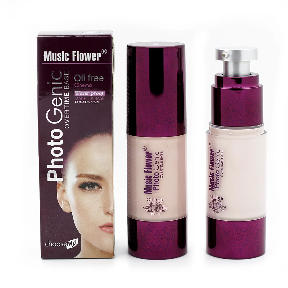 Brand Music Flower New 30ML Liquid Foundation  Makeup  