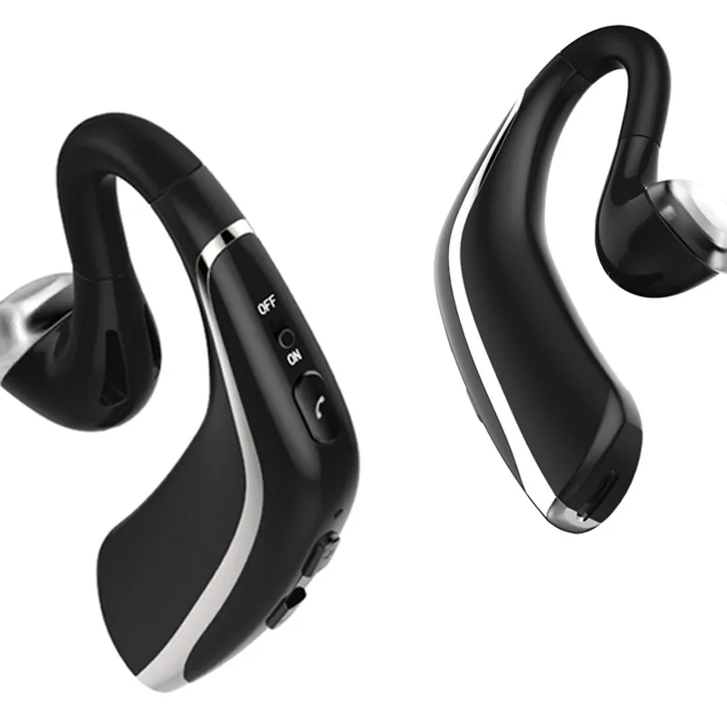 

New Sport Bluetooth Earphone Hands-free Headphone Ear Hook Painless 360 Rotation Wireless Headphones Car Headset Headsets Earbud