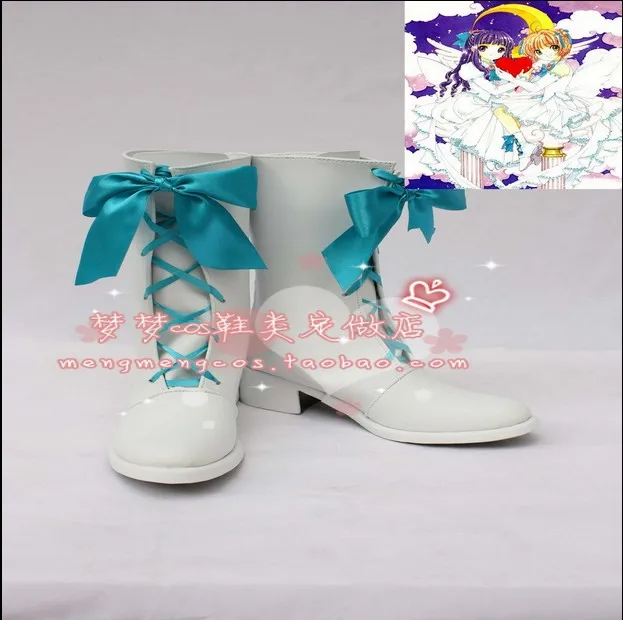 Cardcaptor SAKURA кимоно Сакура обувь для косплея ботинки на заказ