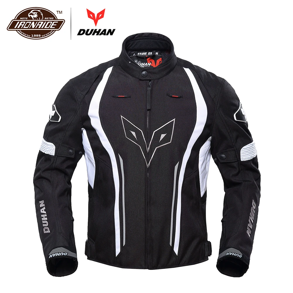

DUHAN Autumn Winter Motorcycle Jacket Men Cold-proof Waterproof Motorbike Moto Jacket Motorcycle Clothing Protective Gear