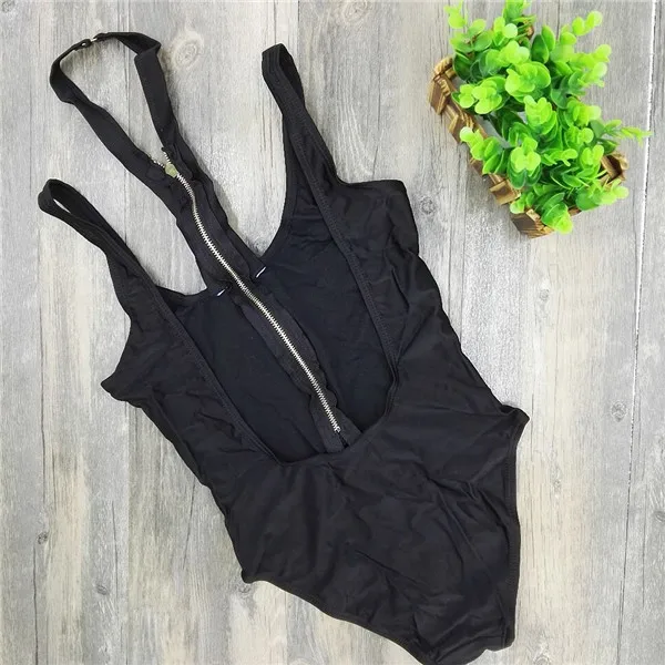 black one piece swimsuit604