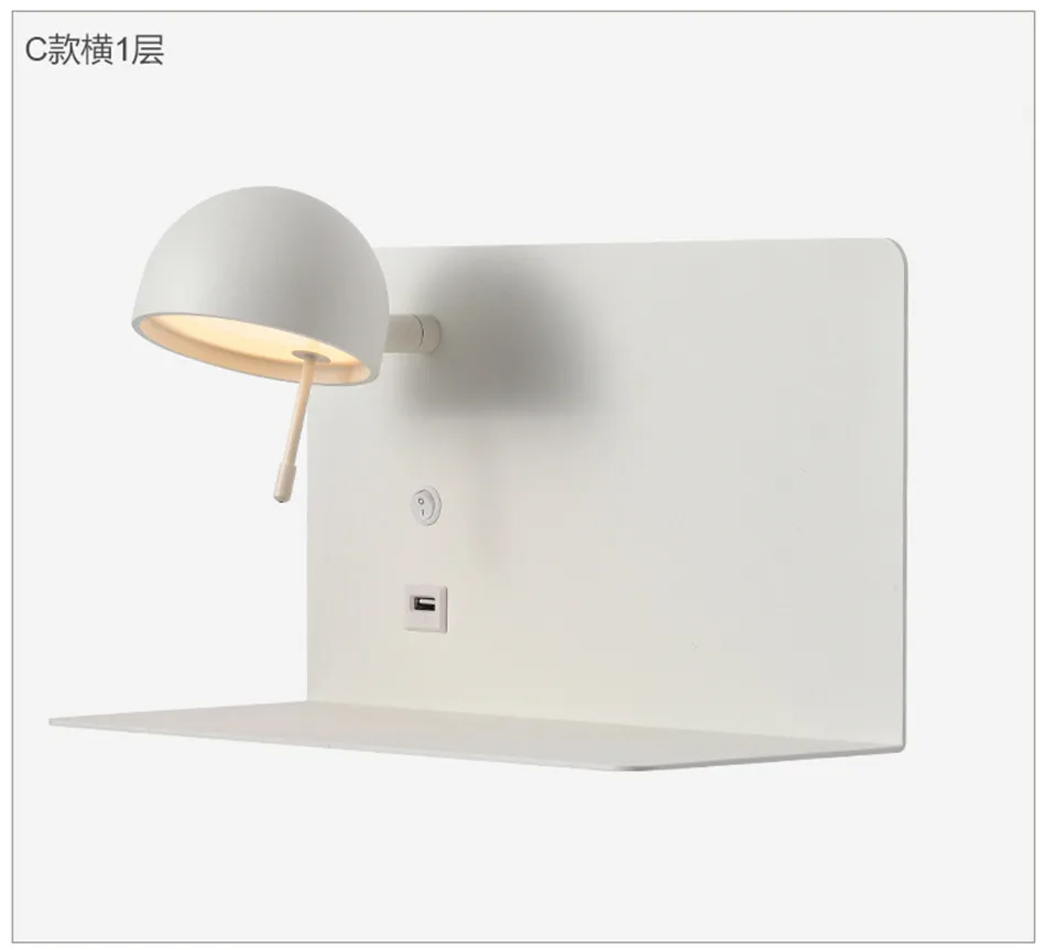 C Современный светодиодный фонарь для зеркального макияжа Wandlamp Ретро промышленный винтажный настенный светильник бюстгальтер железные лампы в стиле лофт настенный светильник золото чтение деко - Цвет абажура: C