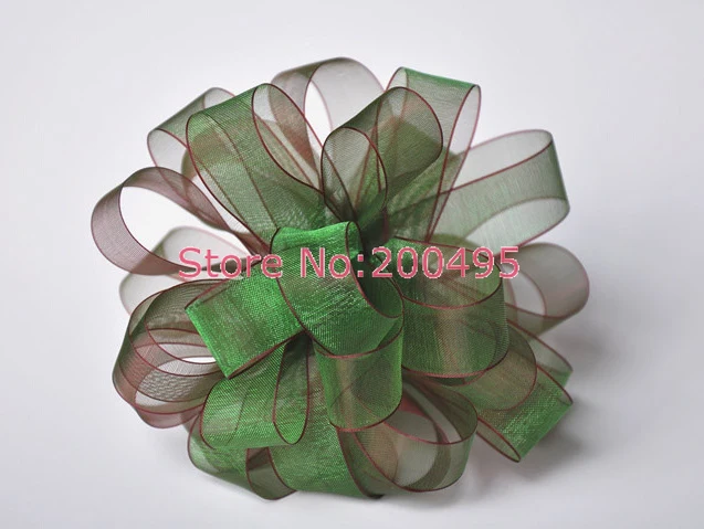 

[IuBuFiGo] 168 Color sell New snow yarn Sheer Satin Ribbon Gift Packing 200yard/roll 3/4" 19mm Multicolor riband