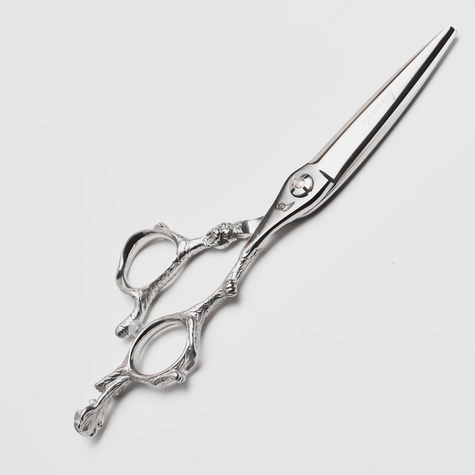 PARADE 6 inch Dragon&Tiger Design Handle Hairdressing Scissors JP 440C