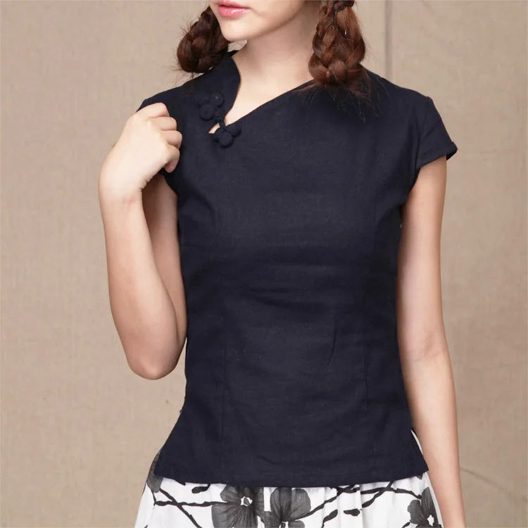 Shanghai Story national chinese style top tradition chinese cheongsam