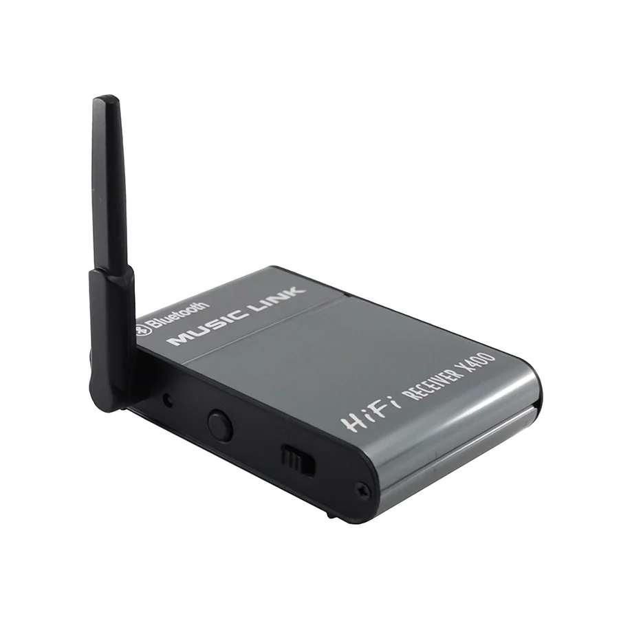 

20M Bluetooth Receiver Bluetooth V4.0 Audio Receiver Wireless Music Link for IPhone/Tablet Active Hifi Speaker X400
