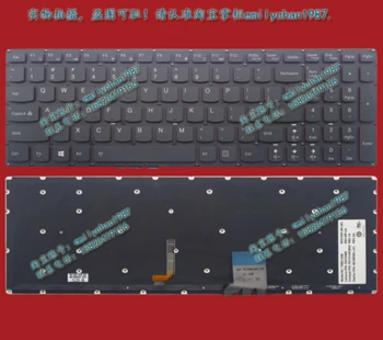 

Original For lenovo Y50-80 Y70-70 Touch laptop keyboard US version backlit Free shipping