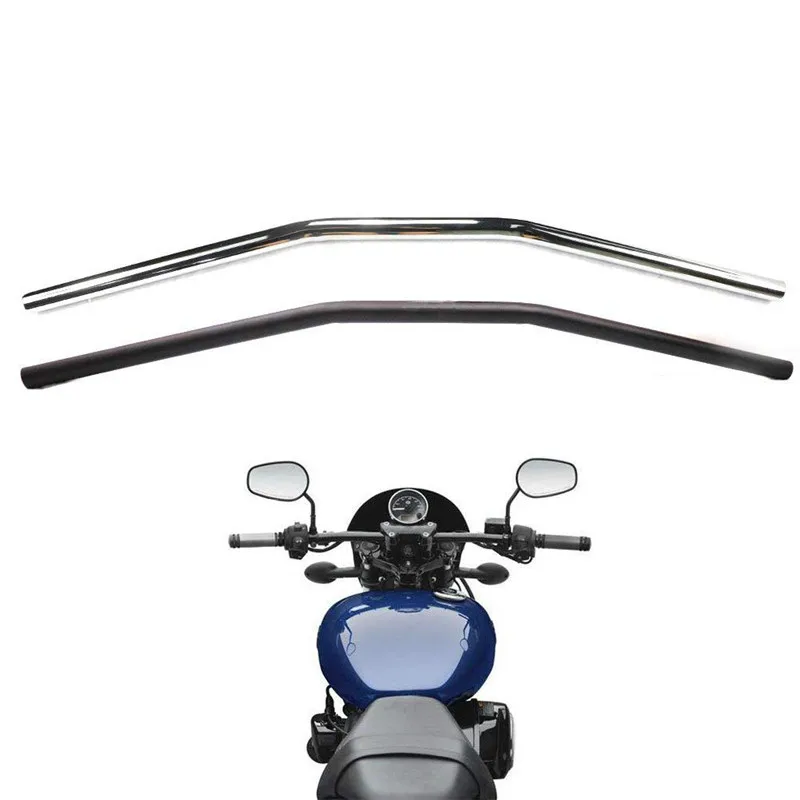 22 мм 7/" мотоциклетный руль с нулевой рукояткой для Yamaha XJ550 XJ600 XJ700 XJ750 XJ1100 Seca Maxim Vino Classic 50 80 125