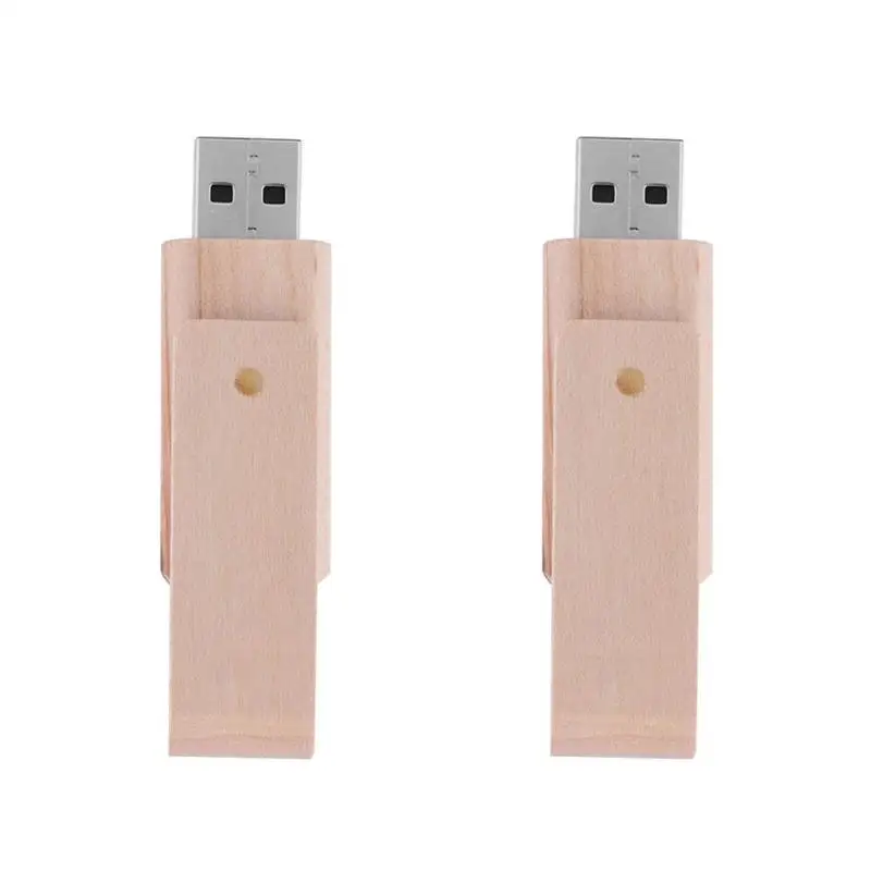 Повернуть USB3.0 Flash Drive 32/64 GB флэш-накопитель и диск деревянная флеш-карта