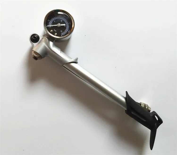

NEW High Pressure MTB Bike Compact Suspension Fork + Rear Shock Pump 300psi MAX