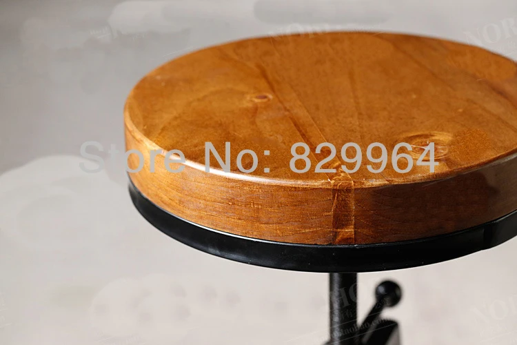 Vintage metal bar chair,bar chair lift,100% wooden bar chair,The pulley of the bar chair,wood stool,metal furniture Vintage metal bar chair,bar chair lift,100% wooden bar chair,The pulley of the bar chair,wood stool,metal furniture