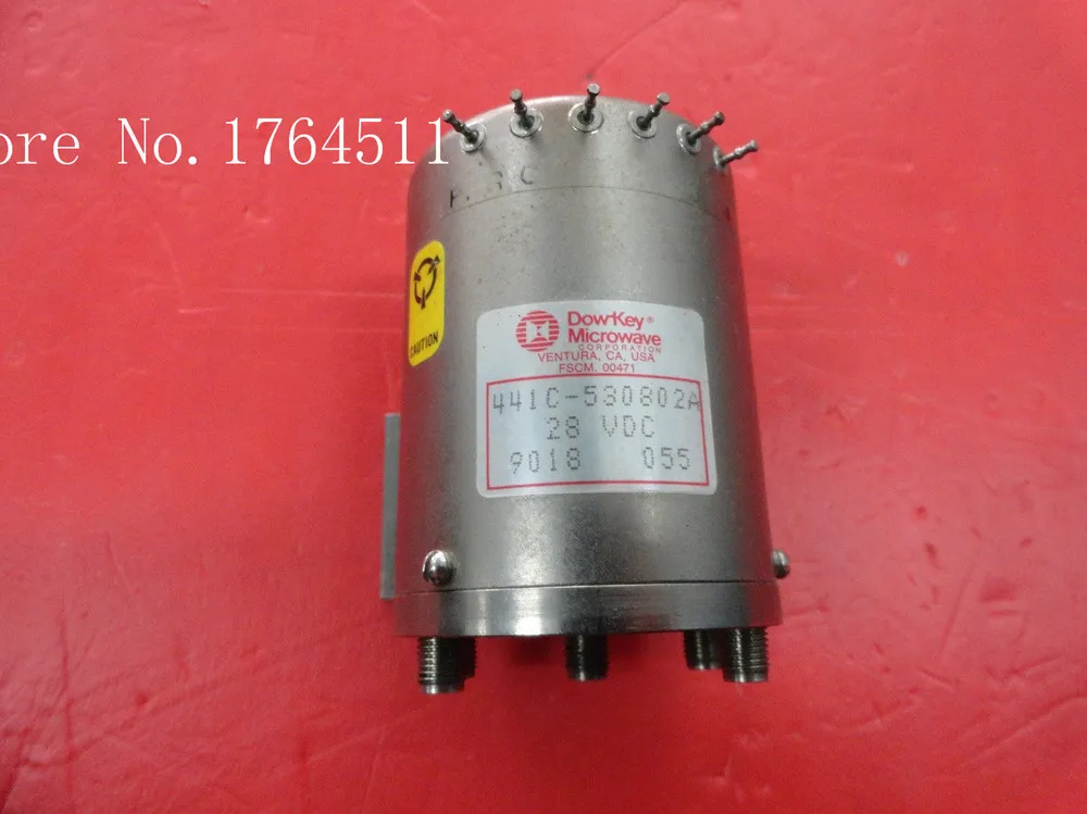 

[BELLA] DOW-KEY 441C-530802A DC-18GHZ single pole four throw RF - 28V