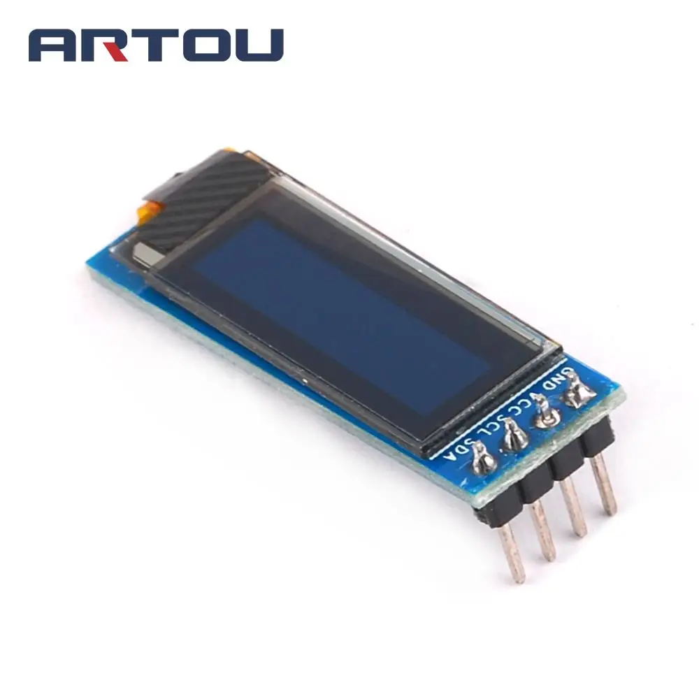 

0.91 inch OLED display module OLED 128X32 LCD LED Display SSD1306 12864 0.91 IIC i2C Communicate for ardunio