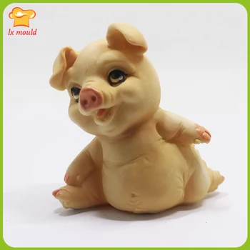 

LXYY MOULD Pig Hand Mold Chocolate Mold Silicone Soap Mold
