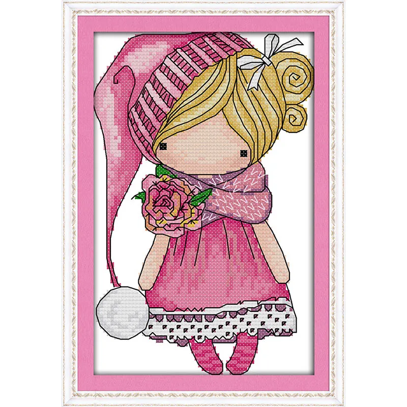 magic dolls cross stitch