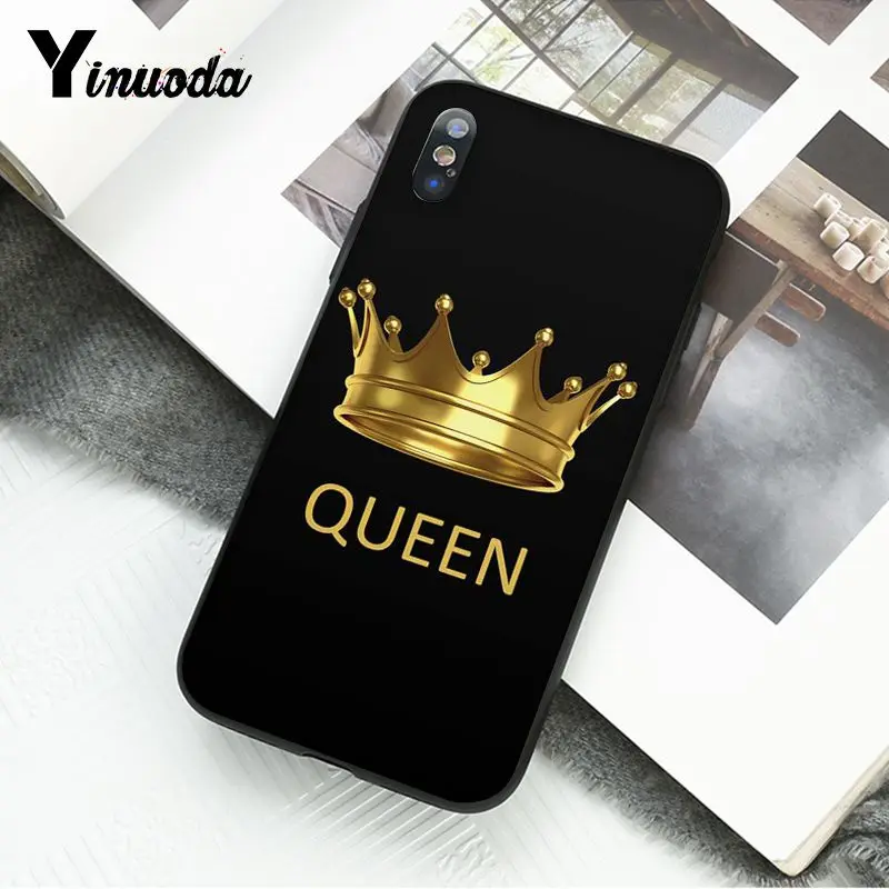 Cartoon Crown King and Queen 