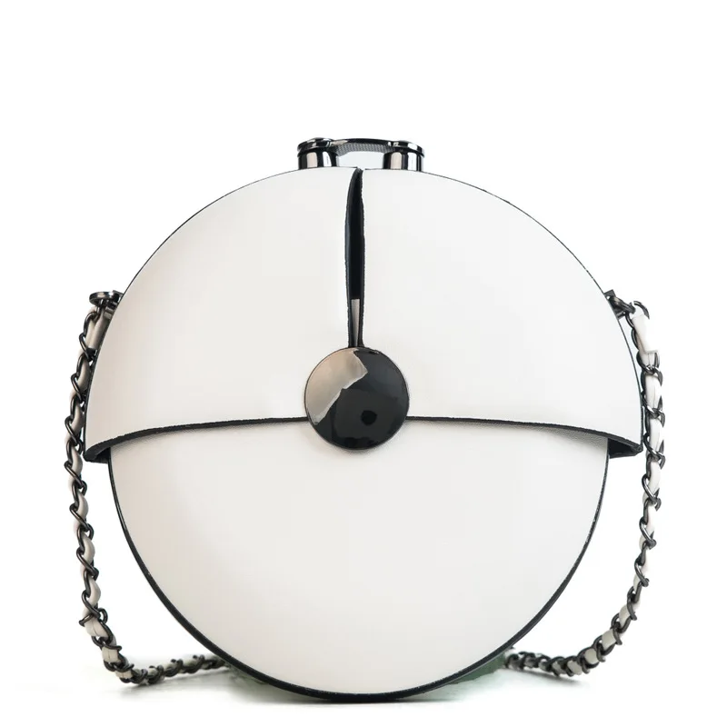 2019 Модные женские сумочки Сумка дамы кошелек круглые сумки сцепления Дизайнер