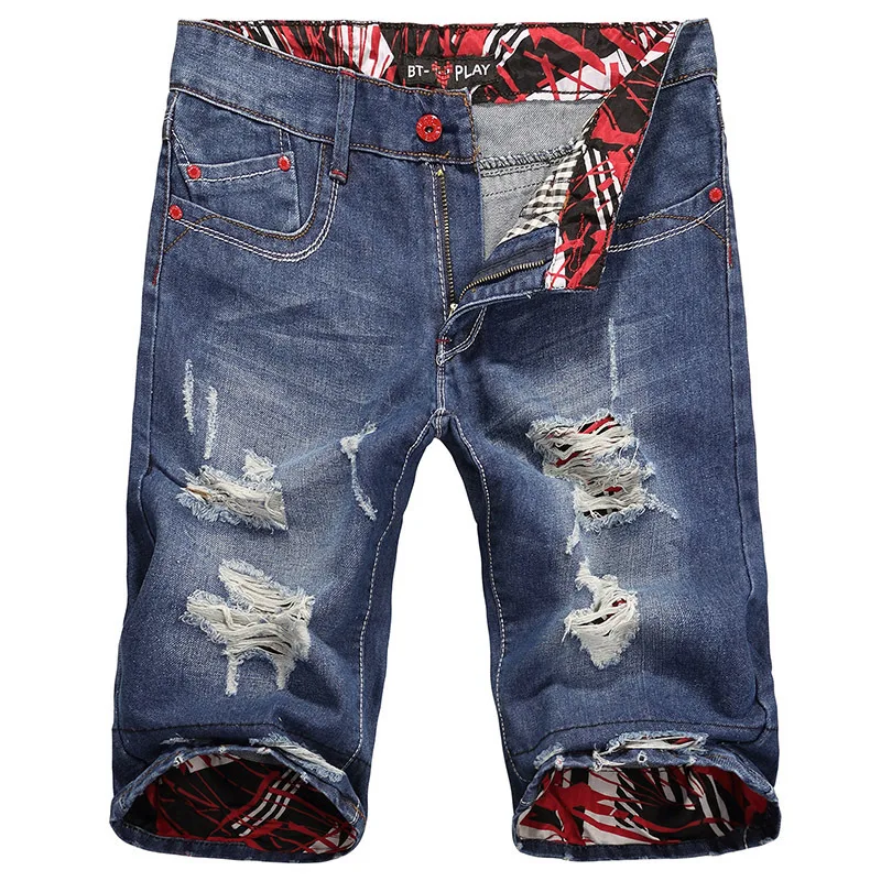 2015 Jeans Shorts Men Fashion Mens Denim Shorts Pants For Male Summer