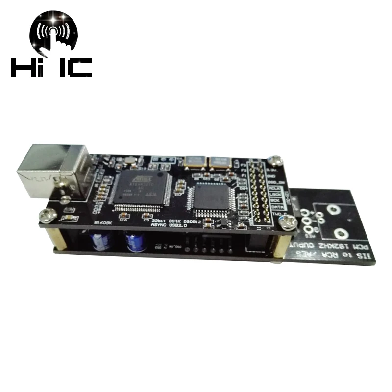 Amanero USB цифровой интерфейс IIS интерфейс HiFi DAC декодер плата поддержка DSD 512 32 бит 384K ies DSD выход