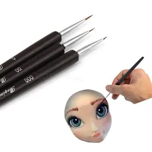 Cake Decorating Brush Set,3pcs/set Food Paint Icing Cupcake Sugarcraft Cake Decorating Tools,dessert pastry decoration