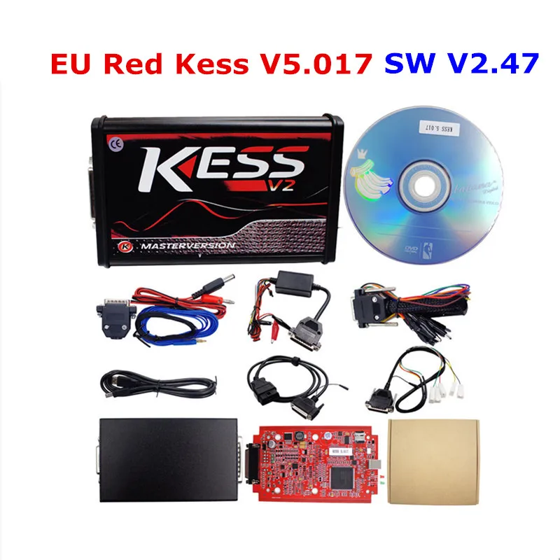 ЕС онлайн V2.47 Kess V2 V5.017 Master Ktag V7.020 Kess 5,017 OBD2 менеджер Тюнинг Комплект K-Tag 7,020 ECU чип тюнинг инструмент программист - Цвет: Kess Full V2.47
