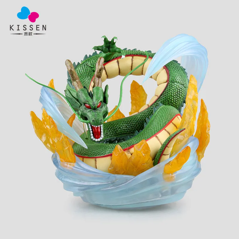 Kissen EMS Anime Dragon Ball Z Mega Shenron Fairy Dragon Cartoon Toy PVC Action Figure Model Gift