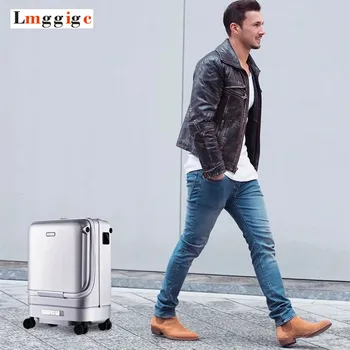 

Intelligent automatic follow Luggage bag,Cabin Electric Travel Suitcase,Auto-following Case,Remotely controllable PC box
