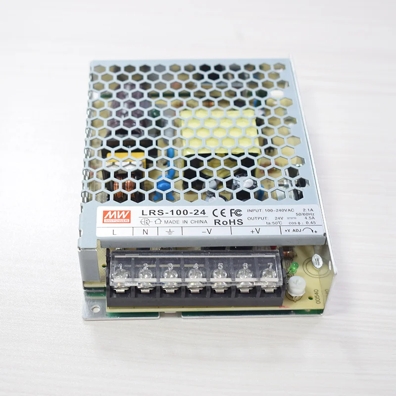 AC/DC Switching Power Supply 100W 24V 4.5A Transformer Regulator Motor Switch LRS-100-24