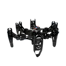 6 ножек паук Diy робот Программирование разработка набор металлический редуктор цифровой сервопривод cr-6 пульт дистанционного управления бионическое Обучение Образование