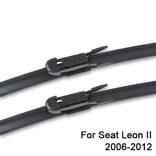 2006-2012 SLIVERTYSEA Замена стеклоочистителя для сиденья Leon 1998- силиконовые резиновые Дворники для лобового стекла авто аксессуары - Цвет: 2006-2012