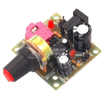 

3pcs LM386 miniature mini power amplifier board / can drag 0.5W-10W speaker / DC 3-12V power supply
