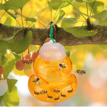 

Wasp Trap Fly Flies Insect Bug Hanging Honey Pot Trap Catcher Killer No Poison insect