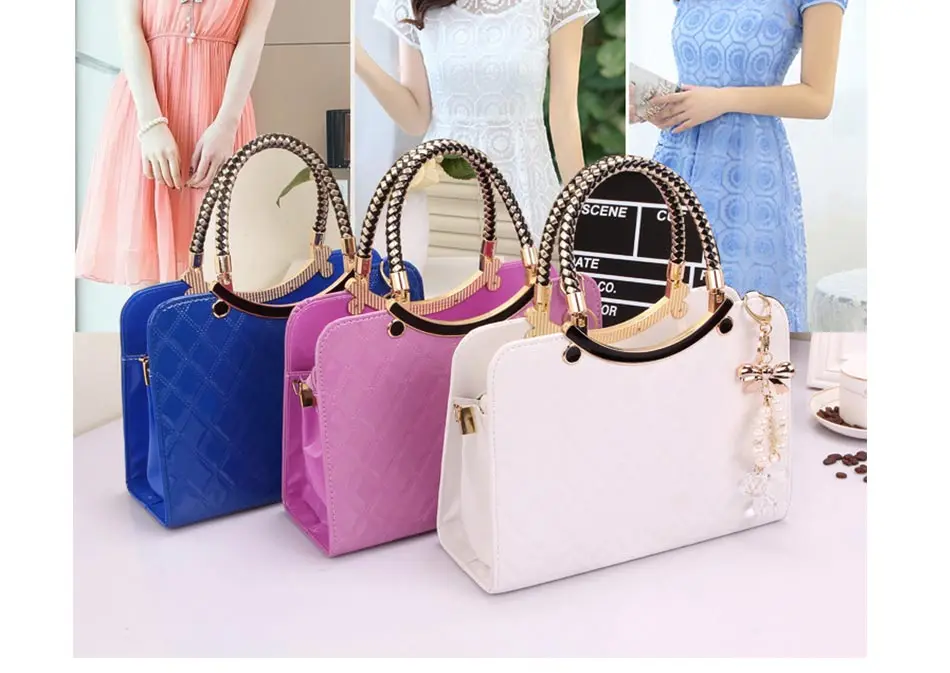 JINTAIYU Fashion 2017 women handbags classic diamond lattice women's shoulder bags 6 colors PU leather high quality hand bag-fu (5)