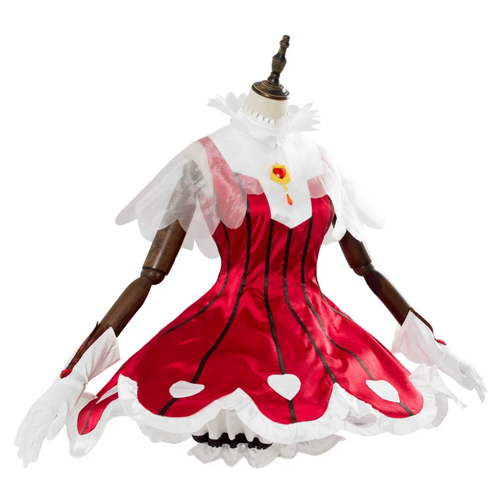Cardcaptor Sakura костюм для косплея Kinomoto карнавальный CCS Clear Card Arc Rose Heart Rocket Beat
