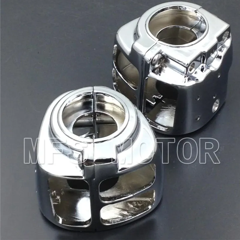 Корпуса переключателя мотоцикла крышка для 2009 Dyna Sportsters Softail V Rod CHROME|motorcycle valve stem