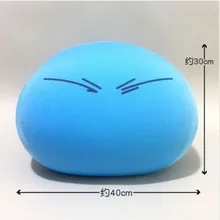 Аниме мультфильм, что время я получил Reincarnated подушки Детские Куклы как слизью Rimuru Мягкие плюшевые косплэй милые игрушки куклы Рождественский подарок