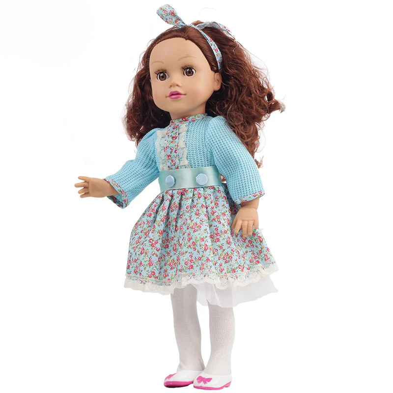 Cena Żartuję 18 Cal 45 cm dziewczyna bebe Reborn lalka może zamknij oczy lalka śpiące dziecko zabawki dla dzieci urodziny prezent na Boże Narodzenie