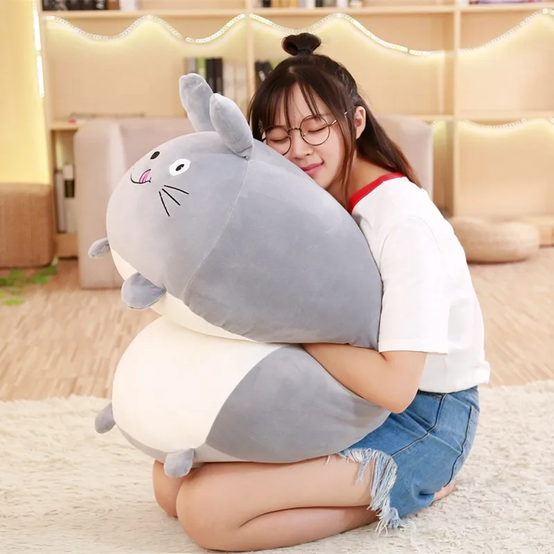 MIAOOWA 1PC 30CM/60CM Cute Pig/Totoro/Bear/Cat/Frog/Penguin Animal Plush Doll Super Soft Pillow Corner Toy Kids Baby Gifts MIAOOWA 1PC 30CM/60CM Cute Pig/Totoro/Bear/Cat/Frog/Penguin Animal Plush Doll Super Soft Pillow Corner Toy Kids Baby Gifts